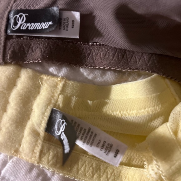 SOLD New without tags Two Bras from Felina.com both are 40DD yellow - Picture 5 of 8